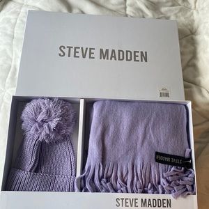Steve Madden Scarf and Hat Set